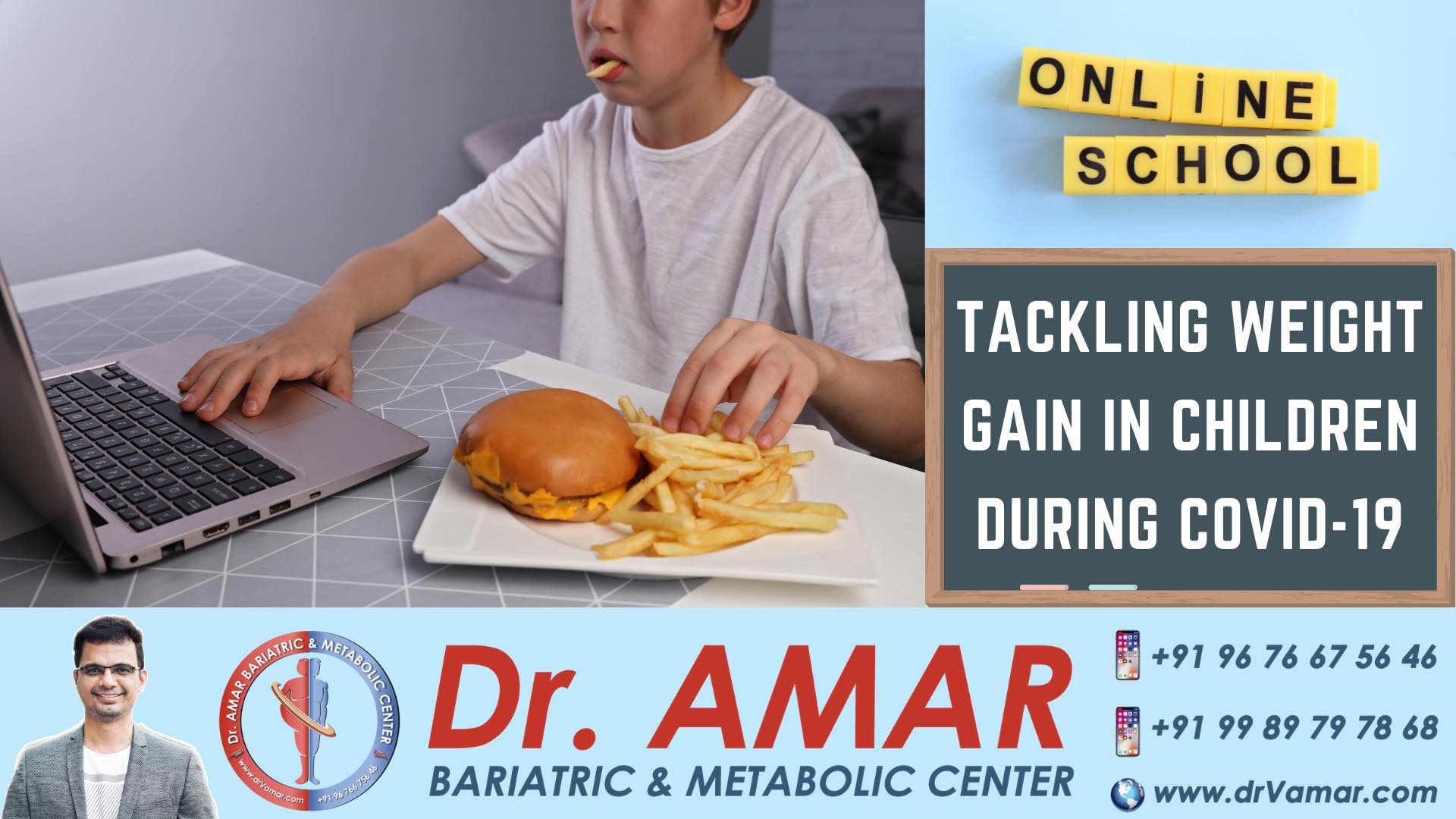 Tackling weight gain in children during covid-19