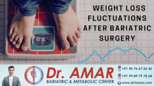 Weight loss fluctuations after bariatric surgery