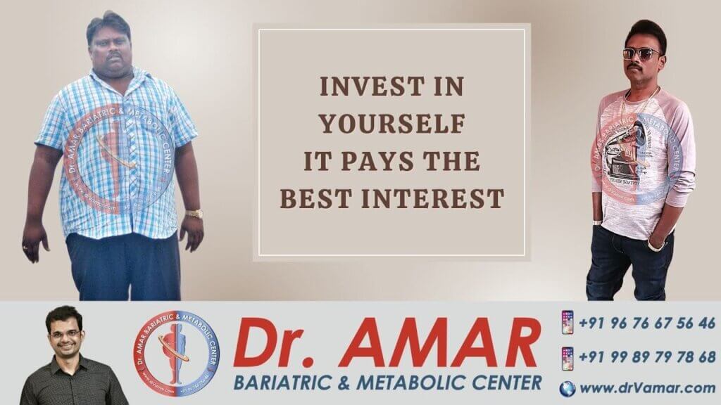 Invest in yourself it pays the best interest- Nunna Bhagavan Bariatric Surgery Review